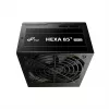 FSP HEXA 85+ PRO 350W Zasilacz ATX ATX2.5 Czarny, 350 W, 100 - 240 V, 50 - 60 Hz, 5 - 2 A, Aktywne, 85 W