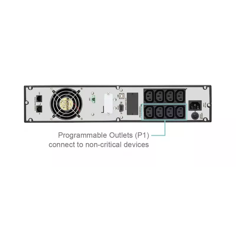 FSP/Fortron Clippers RT 3k zasilacz awaryjny (UPS) podwójnej konwersji (Online) 3000 kVA 3000 W