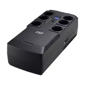 FSP NanoFit 800 zasilacz awaryjny (UPS) Standby (Offline) 0,8 kVA 480 W 6 gniazd AC