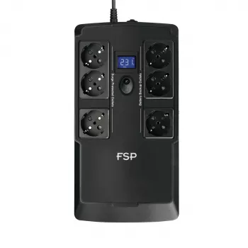 FSP NanoFit 800 zasilacz awaryjny (UPS) Standby (Offline) 0,8 kVA 480 W 6 gniazd AC