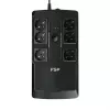 FSP NanoFit 800 zasilacz awaryjny (UPS) Standby (Offline) 0,8 kVA 480 W 6 gniazd AC