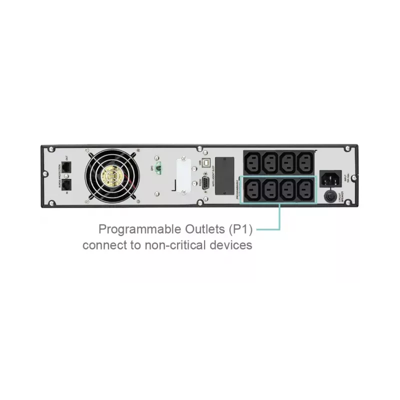 FSP Eufo 1.1k zasilacz awaryjny (UPS) Line-Interactive 1,1 kVA 990 W 8 gniazd AC