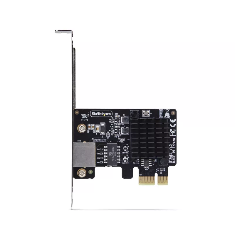 StarTech.com 1-Port 5G Gigabit PCIe adapter sieciowy Card, 5G/2.5G/1G/100M/10M PCI Express LAN Card, Realtek RTL8126, Windows and Linux, TAA Compliant