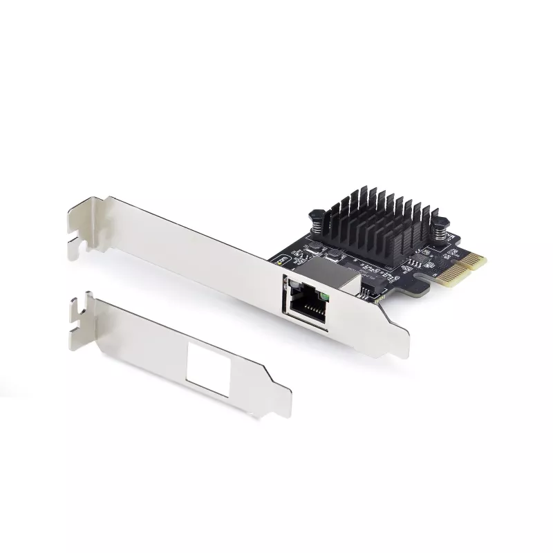 StarTech.com 1-Port 5G Gigabit PCIe adapter sieciowy Card, 5G/2.5G/1G/100M/10M PCI Express LAN Card, Realtek RTL8126, Windows and Linux, TAA Compliant
