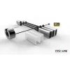 Vivolink PROADRING7S adapter wideo DisplayPort + Mini DisplayPort + USB Type-C na 3 x HDMI