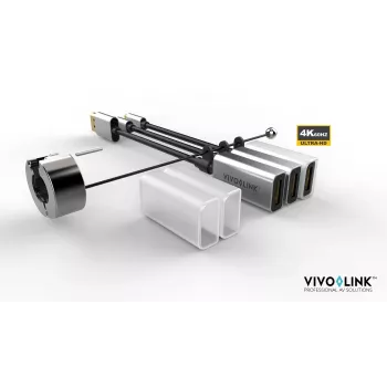 Vivolink PROADRING7S adapter wideo DisplayPort + Mini DisplayPort + USB Type-C na 3 x HDMI