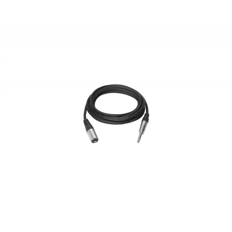 Kabel audio Vivolink PROAUDXLRJACK1 1 m XLR 6,35 mm Czarny