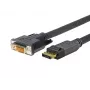 Vivolink PRODPDVI3 adapter kabla wideo 3 m DisplayPort DVI-D Czarny