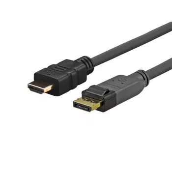 Vivolink PRODPHDMI4K15 adapter kablowy wideo 15 m DisplayPort HDMI Czarny
