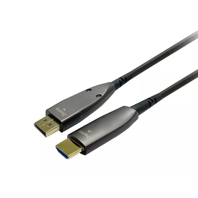 Vivolink PRODPHDMIOP50 adapter kabla wideo 20 m DisplayPort HDMI Czarny