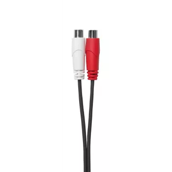Vivolink PROMJMRCAF0.2 kabel audio 0,2 m 2 x RCA 3,5 mm Czarny