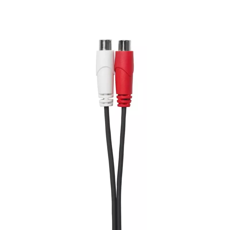 Vivolink PROMJMRCAF0.2 kabel audio 0,2 m 2 x RCA 3,5 mm Czarny