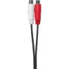 Vivolink PROMJMRCAF0.2 kabel audio 0,2 m 2 x RCA 3,5 mm Czarny