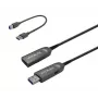 Vivolink PROUSB3AAF50 kabel USB USB 3.2 Gen 1 (3.1 Gen 1) 50 m USB A czarny