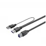 Kabel USB Vivolink PROUSB3AB3C-DUAL szybki transfer danych