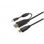 Vivolink PROUSBCHDMIUSBB10 kabel USB USB 3.2 Gen 1 (3.1 Gen 1) 10 m USB-C Czarny