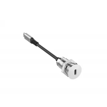 Kabel USB Vivolink PROUSBCMF0.3SOCKET-W USB 3.2 Gen 2 (3.1 Gen 2) 0,3 m USB-C biały