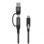 Vivolink PROUSBCMM1.5ADP Kabel USB USB 3.2 Gen 2 (3.1 Gen 2) 1.5 m USB C Czarny