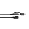 Vivolink PROUSBCMM1.5ADP Kabel USB USB 3.2 Gen 2 (3.1 Gen 2) 1.5 m USB C Czarny