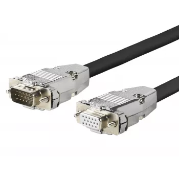Vivolink PROVGAFM5 kabel VGA 5 m VGA (D-Sub) czarny
