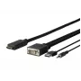 Vivolink PROVGAHDMI3 adapter kablowy wideo 3 m HDMI VGA (D-Sub) + 3.5mm + USB Typ-A czarny
