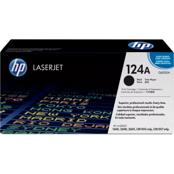 HP 124A Czarny Oryginalny LaserJet kaseta z tonerem