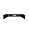 StarTech.com 2U Wall Mount sieciowy Rack - 14In. Deep (Low Profile) - 19 inch Uchwyt na panel krosowy do płytkiego serwera, sprzętu IT, przełączników sieciowych - 77lbs/35kg udźwig, czarny