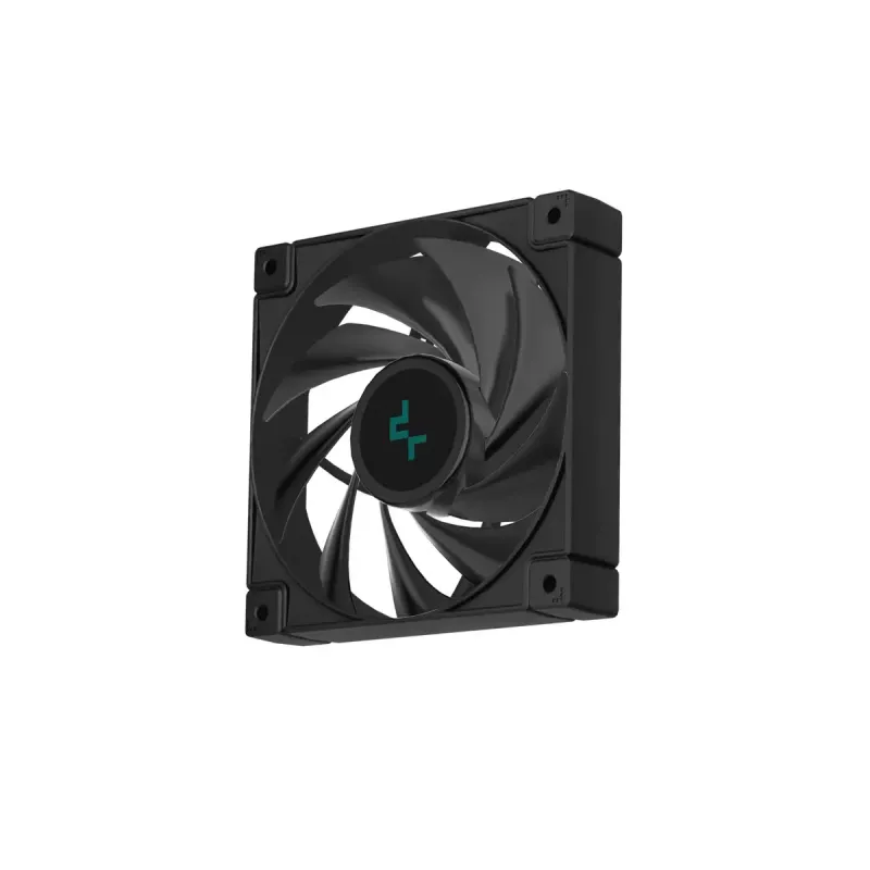 Obudowa PC DeepCool CC560 V2 Midi Tower Czarna — ATX/microATX, szkło hartowane, podświetlenie RGB z przodu, radiator przedni 360 mm, GPU 370 mm