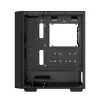 Obudowa PC DeepCool CC560 V2 Midi Tower Czarna — ATX/microATX, szkło hartowane, podświetlenie RGB z przodu, radiator przedni 360 mm, GPU 370 mm