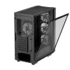 Obudowa PC DeepCool CC560 V2 Midi Tower Czarna — ATX/microATX, szkło hartowane, podświetlenie RGB z przodu, radiator przedni 360 mm, GPU 370 mm