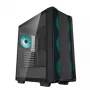 Obudowa PC DeepCool CC560 V2 Midi Tower Czarna — ATX/microATX, szkło hartowane, podświetlenie RGB z przodu, radiator przedni 360 mm, GPU 370 mm