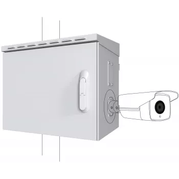 Lanview RCCTV005 szafa rackowa 0U biała