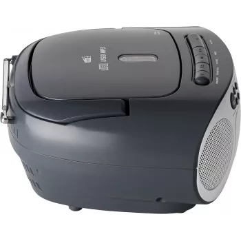 Przenośny boombox Reflexion RCR2260DAB biały/szary z tunerem DAB+/FM i odtwarzaczem CD