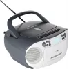 Przenośny boombox Reflexion RCR2260DAB biały/szary z tunerem DAB+/FM i odtwarzaczem CD
