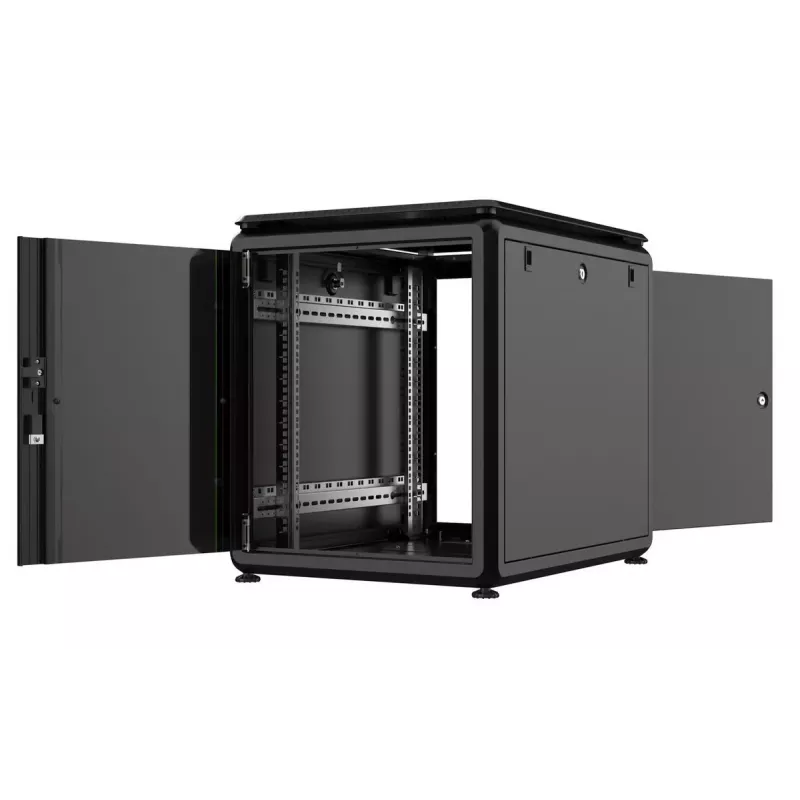 Szafa rack Lanview RDL12U68BL 12U Czarna 600kg IP20