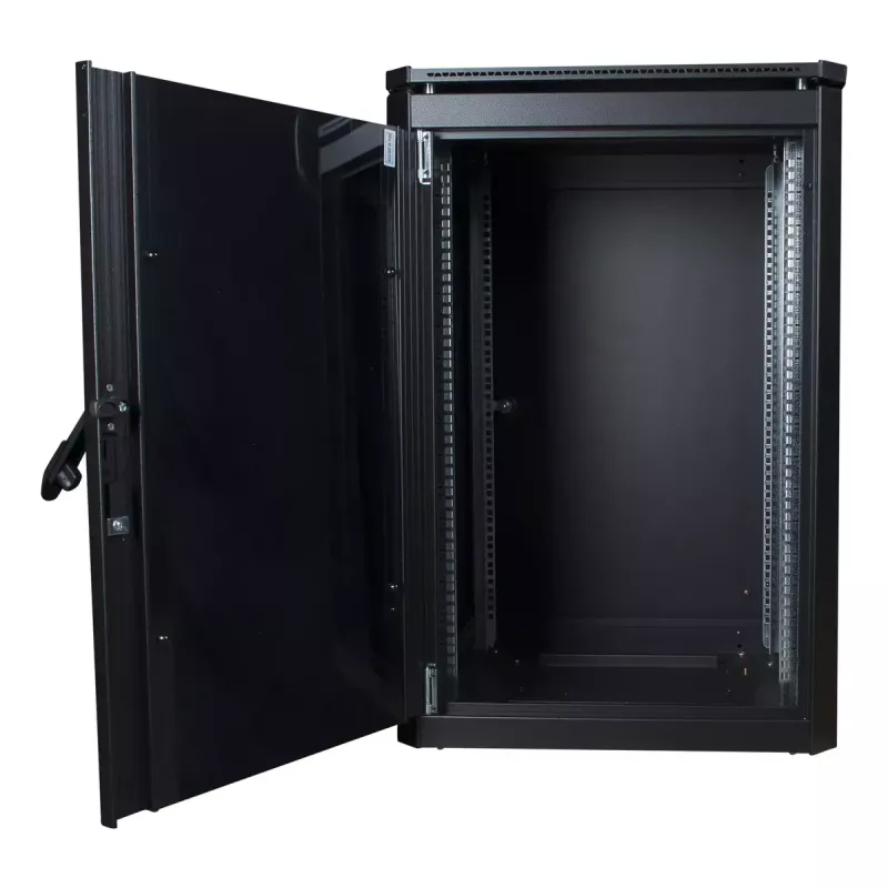 Wolnostojący stojak LOGON RDL16U68BL 16U Czarny 600 kg udźwig