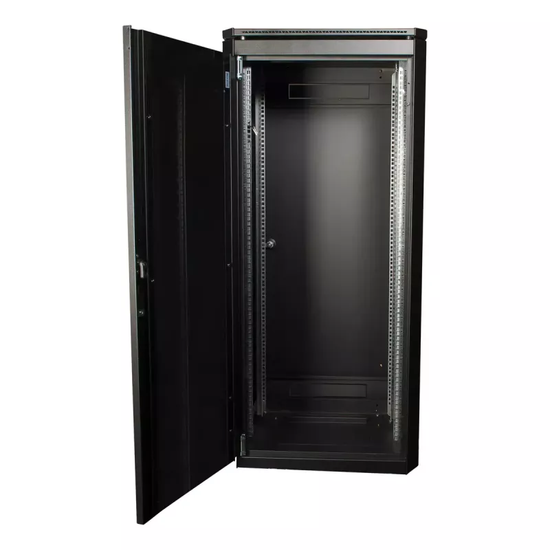Wolnostojący stelaż LOGON RDL26U66BL 26U udźwig 600 kg Czarny
