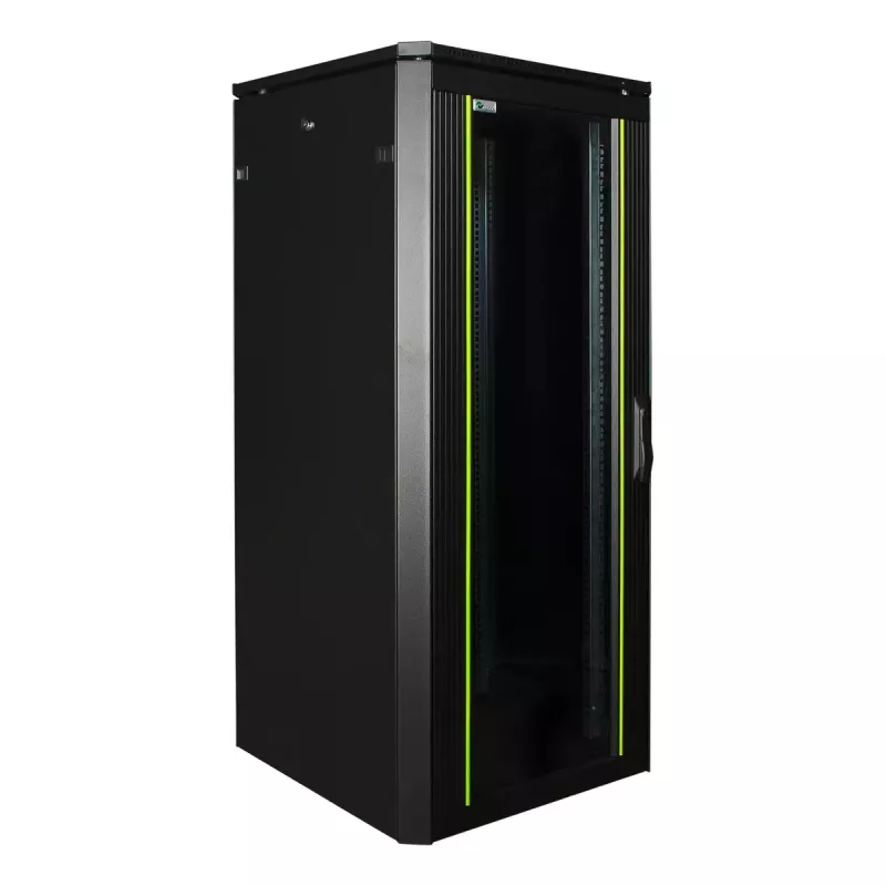 Wolnostojący stelaż LOGON RDL26U66BL 26U udźwig 600 kg Czarny