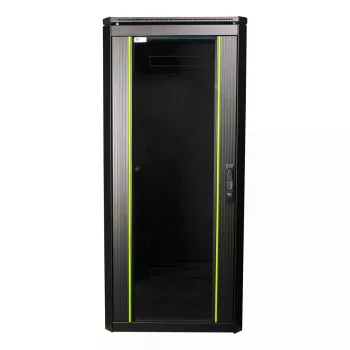 Wolnostojący stelaż LOGON RDL26U66BL 26U udźwig 600 kg Czarny