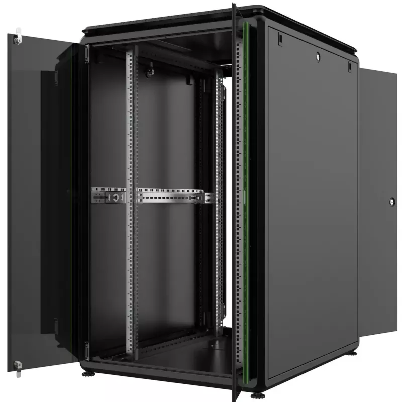 Szafa rack Lanview RDL26U81BL 26U Czarna 600kg IP20