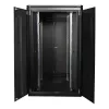 Wolnostojąca szafa rack LOGON RDL26U88BL 26U Czarna o udźwigu 600 kg