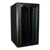 Wolnostojąca szafa rack LOGON RDL26U88BL 26U Czarna o udźwigu 600 kg