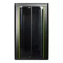 Wolnostojąca szafa rack LOGON RDL26U88BL 26U Czarna o udźwigu 600 kg