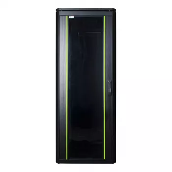 Szafa wolnostojąca LOGON RDL32U68BL 32U, udźwig 600 kg, czarna
