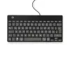 R-Go Tools Ergonomic keyboard R-Go Compact Break, kompaktowa klawiatura z oprogramowaniem Break, QWERTZ (DE), przewodowa, czarna