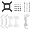 Chłodzenie cieczą DeepCool LD240 biały 240 mm chłodnica z wentylatorami RGB