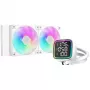 Chłodzenie cieczą DeepCool LD240 biały 240 mm chłodnica z wentylatorami RGB