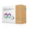 Chłodzenie cieczą typu all-in-one DeepCool LE520 WH — wentylator 120 mm, 220 W TDP, biały, obsługa LGA 1150/1151/1155/1200/1700 i AM4/AM5