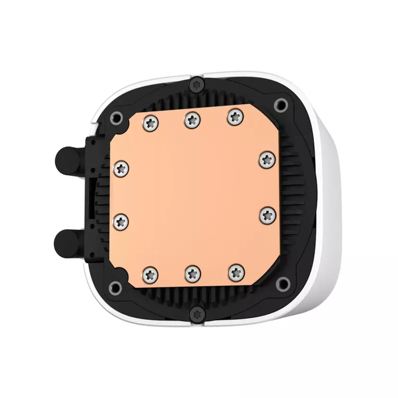 Chłodzenie cieczą typu all-in-one DeepCool LE520 WH — wentylator 120 mm, 220 W TDP, biały, obsługa LGA 1150/1151/1155/1200/1700 i AM4/AM5