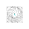 Chłodzenie cieczą typu all-in-one DeepCool LE520 WH — wentylator 120 mm, 220 W TDP, biały, obsługa LGA 1150/1151/1155/1200/1700 i AM4/AM5